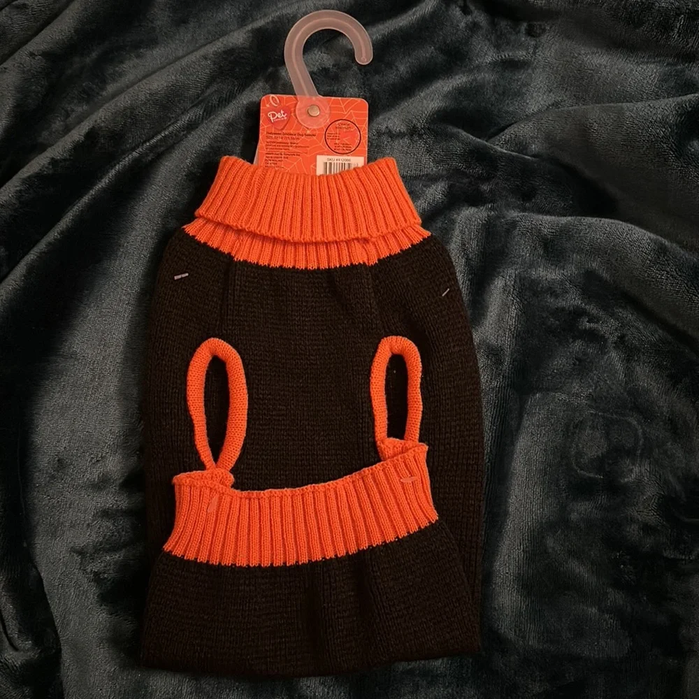 Halloween Dinosaur Dog Sweater